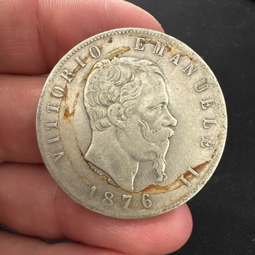 Moneta lire 1876 - 5,