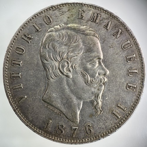 1876 italy lira lire - 1876,
