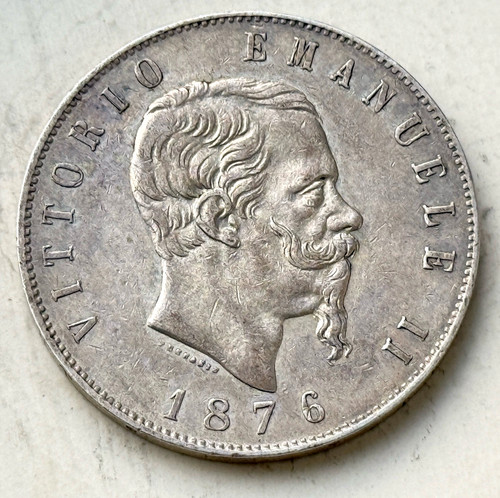 Italia lire 1876 - italia,