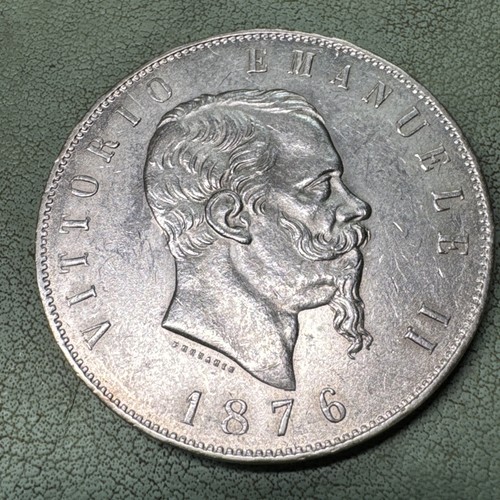 Italia lire 1876 - 1876, vittorio